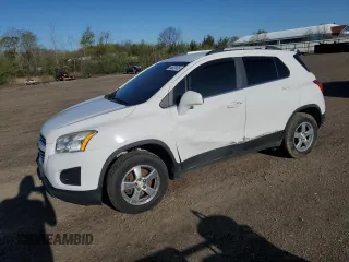 2016 Chevrolet Trax LT with VIN 3GNCJPSB6GL118091, listed as a Copart auction lot 54823435 with 114,762 mi miles and Salvage Title. Bid and sale history available at DreamBid. Image 1.