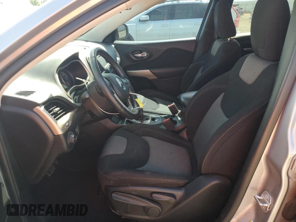 2018 Jeep Cherokee Latitude Tech Connect with VIN 1C4PJLCB7JD543043, listed as a Copart auction lot 56206495 with 79,201 mi miles and Salvage title. Bid and sale history available at DreamBid. Image 7.