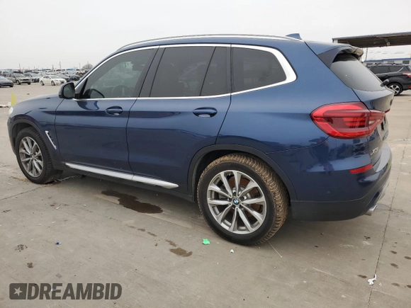 2019 BMW X3 sDrive30i with VIN 5UXTR7C5XKLE98200, listed as a Copart auction lot 44036615 with 75,956 mi miles and Clean Title. Bid and sale history available at carsss.com. Image 2.