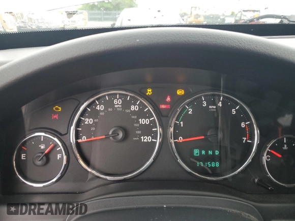 2011 Jeep Liberty Sport with VIN 1J4PN2GK7BW552642, listed as a Copart auction lot 56607575 with 171,588 mi miles and Clean Title. Bid and sale history available at DreamBid. Image 9.