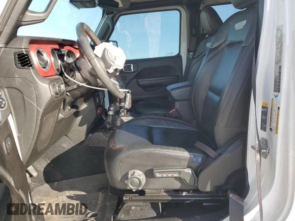 2022 Jeep Wrangler Unlimited Rubicon с VIN 1C4HJXFN3NW193177, выставлен на аукционе Copart как лот 82002224 с пробегом 34 762 миль миль и Списание • Salvage title. История ставок и продаж доступна на DreamBid. Изображение 7.