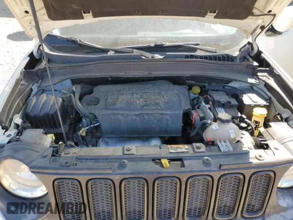 2017 Jeep Renegade Altitude z VIN ZACCJABBXHPF70298, wystawiony jako Copart lot #50876855 z przebiegiem 114 017 mil mil oraz Szkoda całkowita • Salvage title. Historia ofert i sprzedaży dostępna na DreamBid. Obrazek 12.