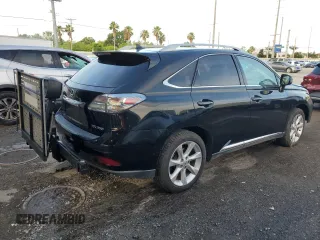 2011 Lexus RX 350 with VIN 2T2BK1BA7BC085731, listed as a Copart auction lot 61685785 with 60,732 mi miles and Salvage title. Bid and sale history available at DreamBid. Image 3.