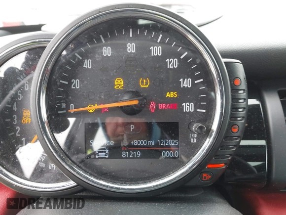 2014 MINI Hardtop S with VIN WMWXM7C56ET926604, listed as a IAAI auction lot 41642560 with 81,219 mi miles and . Bid and sale history available at DreamBid. Image 7.