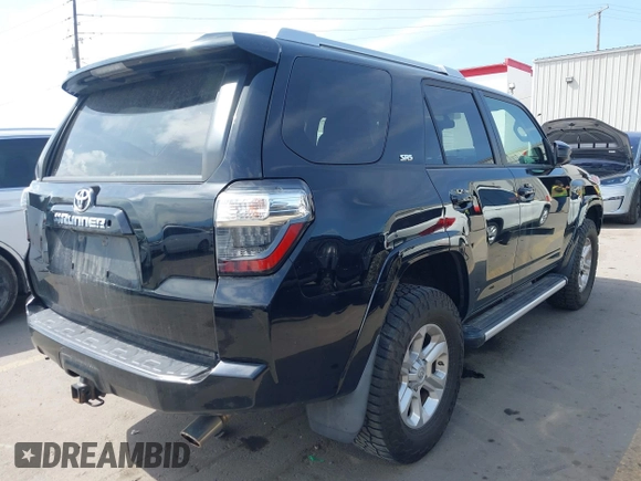 2018 Toyota 4Runner SR5 with VIN JTEBU5JR0J5546028, listed as a IAAI auction lot 41938341 with 70,975 mi miles. Bid and sale history available at carsss.com. Image 4.