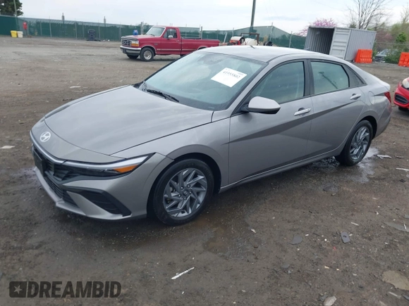 2024 Hyundai Elantra SEL with VIN KMHLM4DG0RU664025, listed as a IAAI auction lot 41955802 with 38,820 mi miles. Bid and sale history available at carsss.com. Image 17.