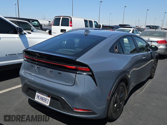 2024 Toyota Prius LE with VIN JTDACAAUXR3022182, listed as a IAAI auction lot 42844327 with 32,484 mi miles and . Bid and sale history available at DreamBid. Image 5.