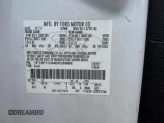 2011 Ford F-150 XL with VIN 1FTMF1CM4BKD89866, listed as a Copart auction lot 49290935 with 198,110 mi miles and Clean Title. Bid and sale history available at DreamBid. Image 10.