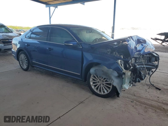 2016 Volkswagen Passat SE with VIN 1VWBT7A34GC021263, listed as a Copart auction lot 54558625 with 115,224 mi miles and Salvage title. Bid and sale history available at DreamBid. Image 4.