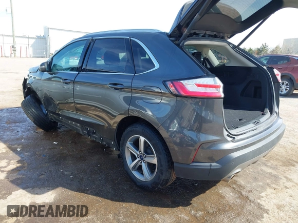 2019 Ford Edge SEL with VIN 2FMPK3J95KBB75834, listed as a IAAI auction lot 41884019 with 82,298 mi miles. Bid and sale history available at carsss.com. Image 3.