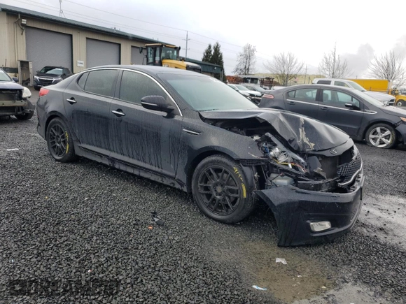 2015 Kia Optima EX with VIN 5XXGN4A73FG461140, listed as a Copart auction lot 45342715 with 167,967 mi miles and Salvage Title. Bid and sale history available at carsss.com. Image 4.