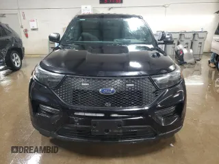 2022 Ford Police Interceptor Utility z VIN 1FM5K8AW1NNA01987, wystawiony jako Copart lot #45993075 z przebiegiem 58 342 mil mil oraz Szkody całkowita. Historia ofert i sprzedaży dostępna na DreamBid. Obrazek 5.