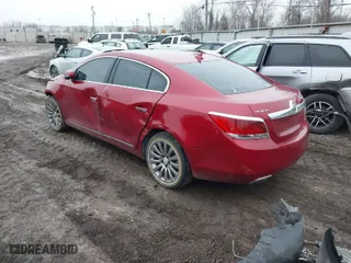 2012 Buick LaCrosse Convenience with VIN 1G4GB5E32CF233190, listed as a IAAI auction lot 41555248 with 96,998 mi miles. Bid and sale history available at carsss.com. Image 3.
