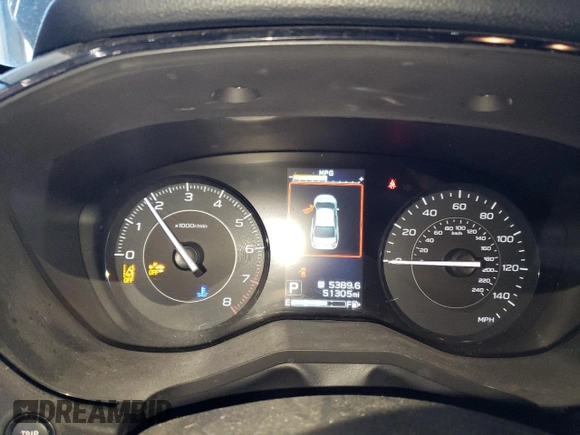2020 Subaru Impreza z VIN 4S3GKAB67L3607211, wystawiony jako Copart lot #46875435 z przebiegiem 51 305 mil mil oraz Szkoda całkowita • Salvage title. Historia ofert i sprzedaży dostępna na DreamBid. Obrazek 9.