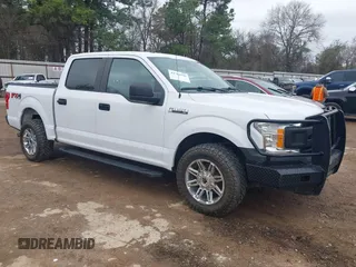 2019 Ford F-150 XL with VIN 1FTEW1E47KKC41292, listed as a IAAI auction lot 41704556 with 144,150 mi miles and . Bid and sale history available at DreamBid. Image 1.