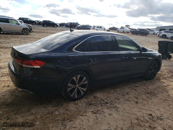 2020 Volkswagen Passat 2.0T SEL with VIN 1VWCA7A30LC024696, listed as a Copart auction lot 82259024 with 64,008 mi miles and Salvage Title. Bid and sale history available at carsss.com. Image 3.