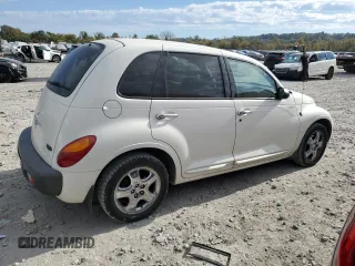 2001 Chrysler PT Cruiser with VIN 3C8FY4BB81T530969, listed as a Copart auction lot 76518574 with 43,380 mi miles and Salvage Title. Bid and sale history available at carsss.com. Image 3.