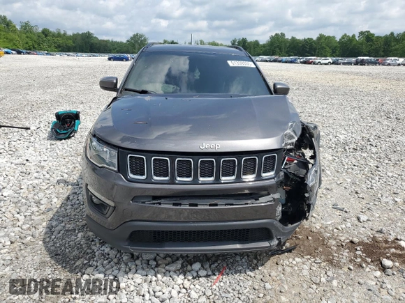 2020 Jeep Compass Latitude with VIN 3C4NJCBB6LT235383, listed as a Copart auction lot 61359355 with Not provided miles and Salvage title. Bid and sale history available at DreamBid. Image 5.