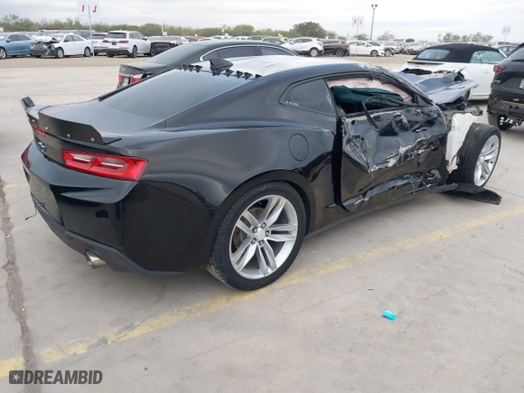 2018 Chevrolet Camaro 2LT with VIN 1G1FD1RS7J0145362, listed as a IAAI auction lot 40999840 with 67,697 mi miles. Bid and sale history available at carsss.com. Image 4.