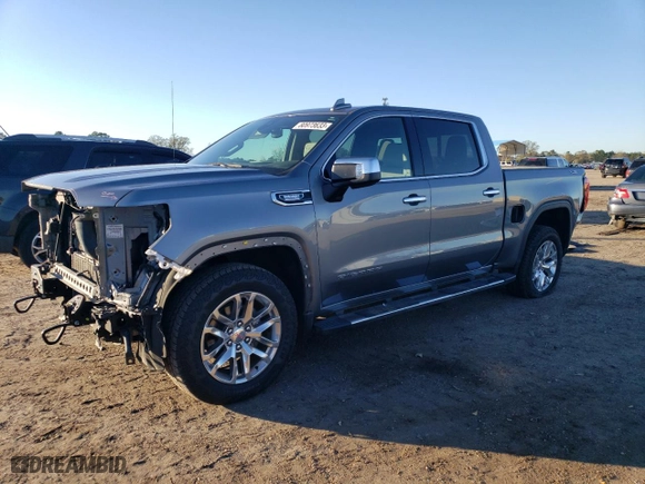 2022 GMC Sierra 1500 Limited SLT with VIN 1GTU9DET3NZ101375, listed as a Copart auction lot 80973633 with 67,471 mi miles. Bid and sale history available at carsss.com. Image 1.