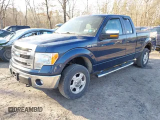 2013 Ford F-150 XL with VIN 1FTEX1EM4DFD51564, listed as a IAAI auction lot 41778412 with 192 mi miles. Bid and sale history available at carsss.com. Image 2.