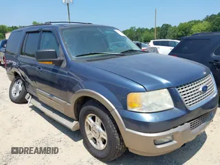 2004 Ford Expedition Eddie Bauer with VIN 1FMFU18L94LA29645, listed as a IAAI auction lot 42586195 with 242,833 mi miles and . Bid and sale history available at DreamBid. Image 1.