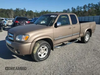 2004 Toyota Tundra SR5 with VIN 5TBRT34154S454176, listed as a Copart auction lot 42915105 with 200,955 mi miles and Salvage Title. Bid and sale history available at carsss.com. Image 1.