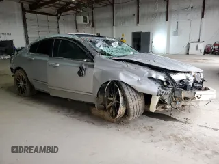 2012 Acura TL Tech Auto with VIN 19UUA8F57CA035750, listed as a Copart auction lot 45547685 with 0 mi miles and Salvage Title. Bid and sale history available at carsss.com. Image 4.