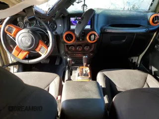 2018 Jeep Wrangler JK Unlimited Sport S with VIN 1C4BJWDG8JL879277, listed as a Copart auction lot 75980814 with 71,810 mi miles and Salvage Title. Bid and sale history available at carsss.com. Image 8.