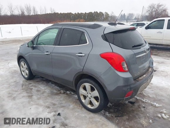 2015 Buick Encore Convenience with VIN KL4CJFSBXFB033767, listed as a IAAI auction lot 41447019 with 131,954 mi miles and . Bid and sale history available at carsss.com. Image 3.