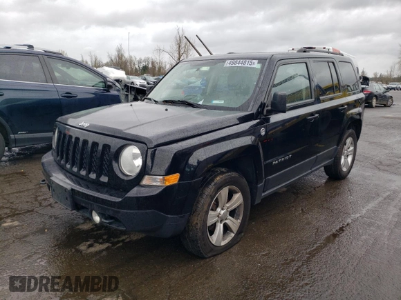2014 Jeep Patriot Sport with VIN 1C4NJRBB9ED507047, listed as a Copart auction lot 49844815 with 108,611 mi miles and Clean Title. Bid and sale history available at carsss.com. Image 1.