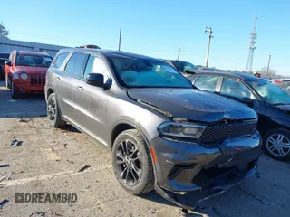 2021 Dodge Durango SXT with VIN 1C4RDHAG1MC824969, listed as a IAAI auction lot 41352831 with 91,188 mi miles and . Bid and sale history available at DreamBid. Image 1.