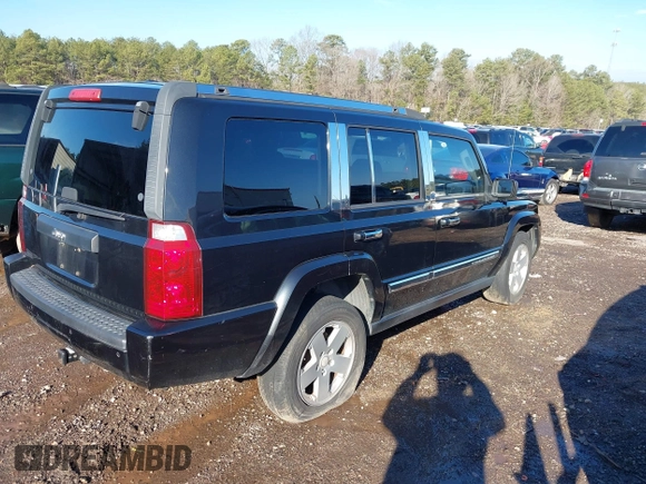 2010 Jeep Commander Sport with VIN 1J4RH4GK3AC125485, listed as a IAAI auction lot 41274416 with 185,259 mi miles and . Bid and sale history available at DreamBid. Image 4.