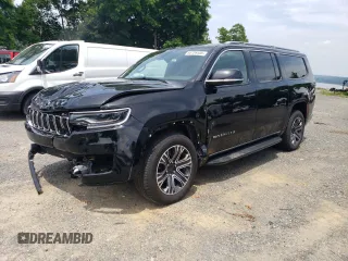 2024 Jeep Wagoneer Series II with VIN 1C4SJRBP5RS184258, listed as a Copart auction lot 64729105 with 39,384 mi miles and Non repairable. Bid and sale history available at DreamBid. Image 1.