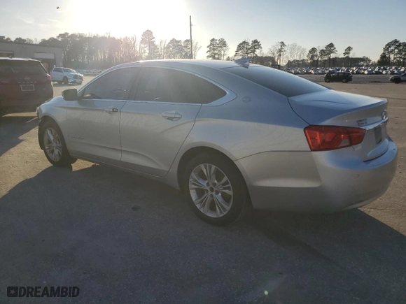 2015 Chevrolet Impala LT with VIN 2G1115SL7F9281467, listed as a Copart auction lot 42748995 with 207,568 mi miles and Salvage Title. Bid and sale history available at carsss.com. Image 2.