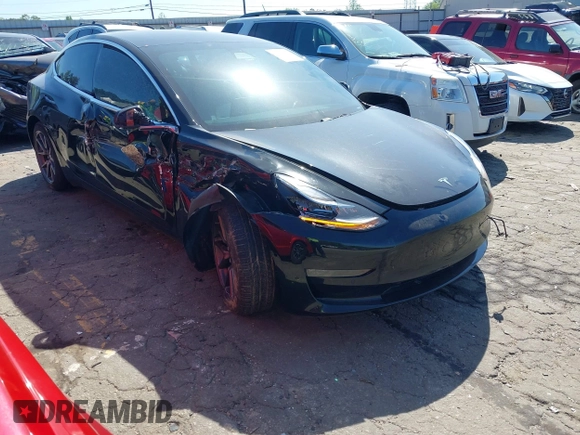 2020 Tesla Model 3 Long Range z VIN 5YJ3E1EB3LF622290, wystawiony jako IAAI lot #41978398 z przebiegiem 59 127 mil mil oraz . Historia ofert i sprzedaży dostępna na DreamBid. Obrazek 1.