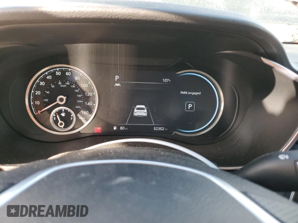 2022 Genesis G70 2.0T with VIN KMTG34TA2NU094241, listed as a Copart auction lot 73439144 with 52,352 mi miles and Salvage Title. Bid and sale history available at DreamBid. Image 9.
