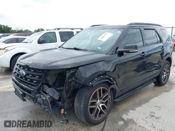 2017 Ford Explorer Sport with VIN 1FM5K8GT1HGC31504, listed as a IAAI auction lot 42483706 with 94,426 mi miles and . Bid and sale history available at DreamBid. Image 2.