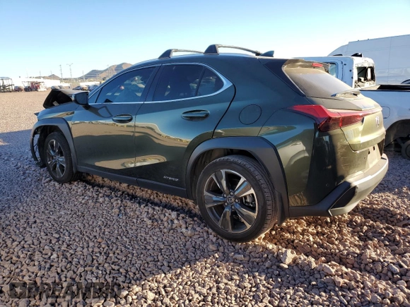 2022 Lexus UX 250h with VIN JTHX9JBHXN2055837, listed as a Copart auction lot 88178815 with 69,913 mi miles and Salvage title. Bid and sale history available at DreamBid. Image 2.