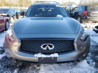2015 Infiniti QX70 z VIN JN8CS1MW2FM481841, wystawiony jako Copart lot #41459505 z przebiegiem Nie podano mil oraz Szkoda całkowita • Salvage title. Historia ofert i sprzedaży dostępna na DreamBid. Obrazek 5.