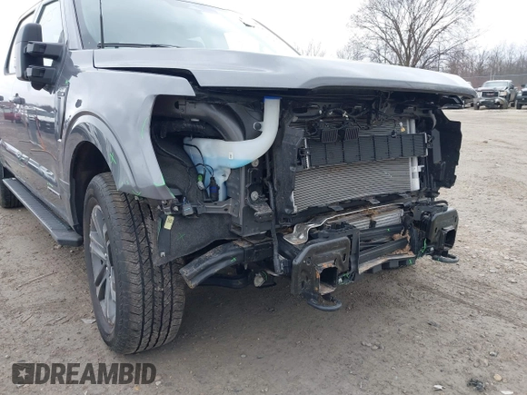 2023 Ford F-150 XL with VIN 1FTFW1ED2PFB98355, listed as a IAAI auction lot 42000505 with 14,777 mi miles and . Bid and sale history available at carsss.com. Image 17.