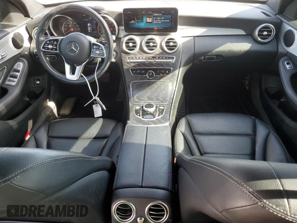 2019 Mercedes-Benz C 300 with VIN 55SWF8DB2KU304145, listed as a Copart auction lot 53877185 with 74,855 mi miles and Salvage Title. Bid and sale history available at DreamBid. Image 8.