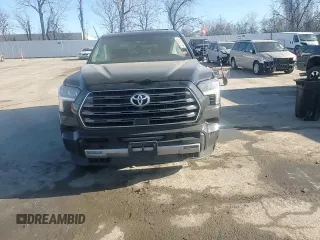 2023 Toyota Sequoia SR5 with VIN 7SVAAABA4PX016500, listed as a Copart auction lot 42773275 with Not Provided miles and Salvage Title. Bid and sale history available at carsss.com. Image 11.