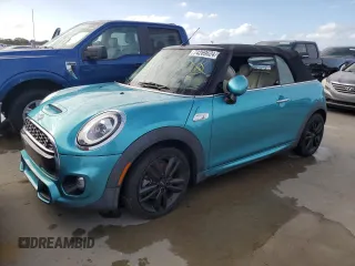 2019 MINI Convertible Cooper S with VIN WMWWG9C59K3E41385, listed as a Copart auction lot 74269624 with 0 mi miles and Non Repairable. Bid and sale history available at carsss.com. Image 1.