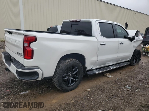 2020 Chevrolet Silverado 1500 High Country with VIN 3GCUYHED3LG287631, listed as a Copart auction lot 83808964 with 0 mi miles and Salvage Title. Bid and sale history available at carsss.com. Image 3.