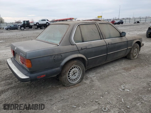 1986 BMW 3 Series 325e z VIN WBAAE6409G1703228, wystawiony jako Copart lot #50433925 z przebiegiem 200 502 mil mil oraz Czysty tytuł • Clean title. Historia ofert i sprzedaży dostępna na DreamBid. Obrazek 3.