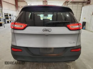 2017 Jeep Cherokee Latitude with VIN 1C4PJLCB3HD232882, listed as a Copart auction lot 63185575 with 126,000 mi miles and Salvage title. Bid and sale history available at DreamBid. Image 6.