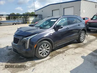 2022 Cadillac XT4 FWD Sport with VIN 1GYFZER46NF119009, listed as a Copart auction lot 57651725 with 37,896 mi miles and Salvage title. Bid and sale history available at DreamBid. Image 1.