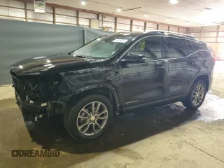 2024 GMC Terrain SLT with VIN 3GKALVEGXRL338721, listed as a Copart auction lot 65762185 with 28,102 mi miles and Clean title. Bid and sale history available at DreamBid. Image 1.