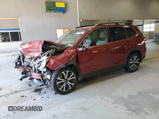 2023 Subaru Forester Limited с VIN JF2SKANC9PH449671, выставлен на аукционе Copart как лот 53366825 с пробегом 25 163 миль миль и Списание • Salvage title. История ставок и продаж доступна на DreamBid. Изображение 1.